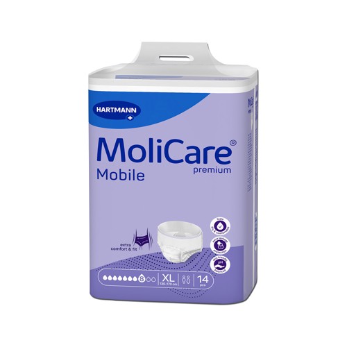 hartmann molicare mobile pull-up pants super 14s x-large