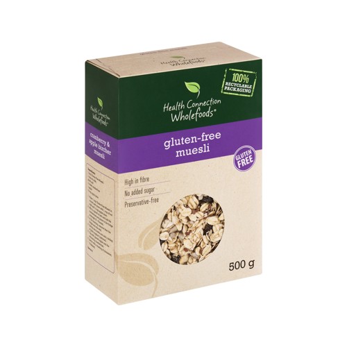 Health Connection Muesli Gluten Free 500g