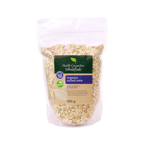 Health Connection Oats Rolled Organic 500g