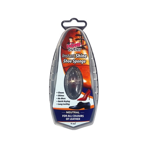 Home Butler Shoe Sponge Natural Col