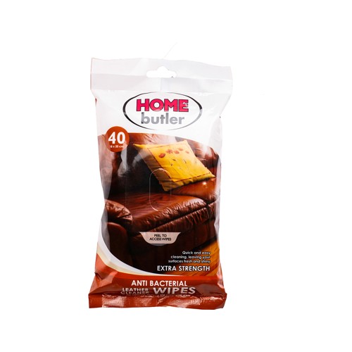 Home Butler Wipes Leather 40s