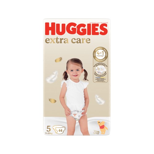 huggies extra care disposable diapers size 5 44s
