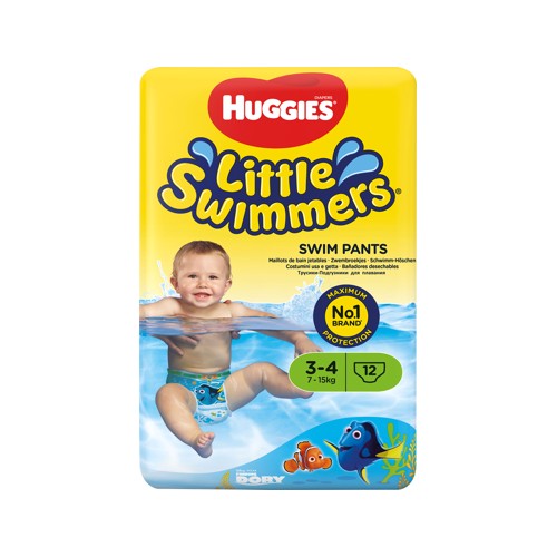 huggies little swimmers size 3-4 12s