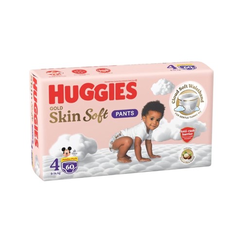huggies skin soft pants size 4 60s jumbo pack