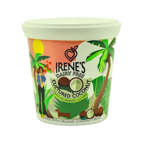 Irenes Cultured Coconut 480g Plain Kosher