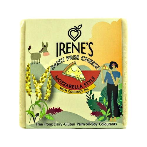 Irenes Gourmet Dairy Free Nut Free Mozzerella Cheese 200g