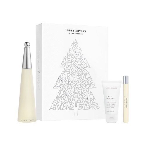 Issey Miyake Ldissey Giftset with Eau De Toilette 100ml Plus a Purse Spray 10ml and a Body Lotion 75ml