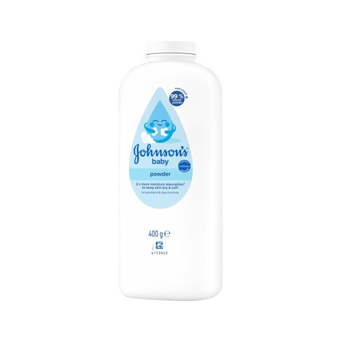 johnsons natural baby powder 400g