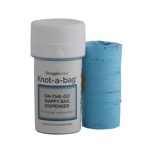 knot-a-bag nappy bag dispenser