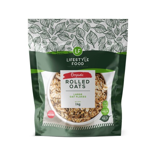 Lifestyle Food Oats Organic 1kg