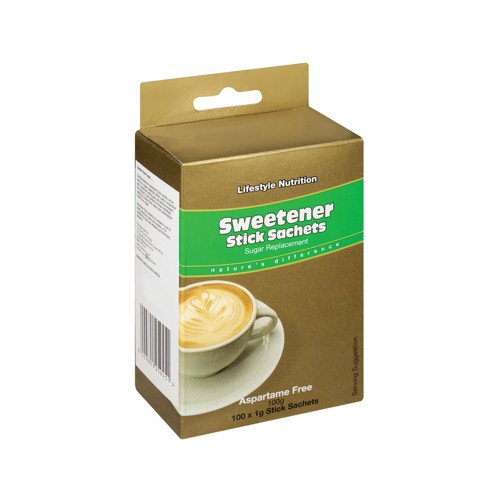 Lifestyle Food Sweetener 100 Sticks