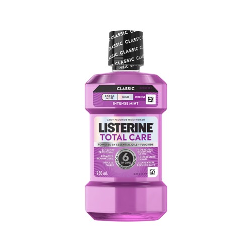 Listerine Mouthwash Total Care Clean Mint 250ml