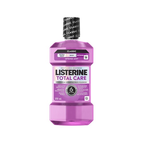 Listerine Mouthwash Total Care Clean Mint 500ml