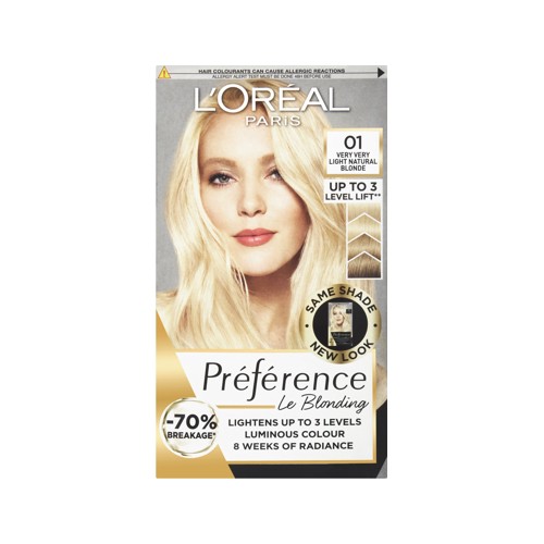Loreal Preference Very Light Natural Blonde