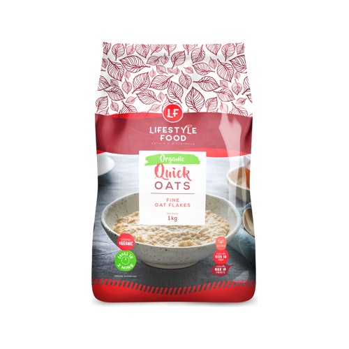 Ls Food Bag Quick Oats 1kg