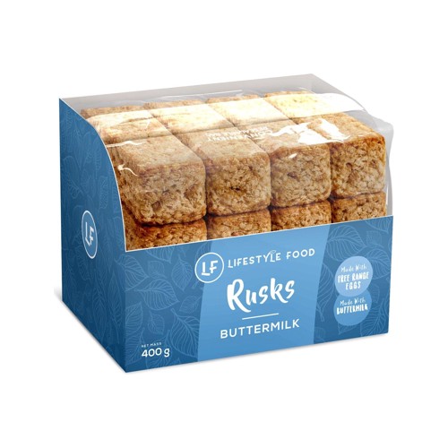 Ls Food Buttermilk Rusks 400g