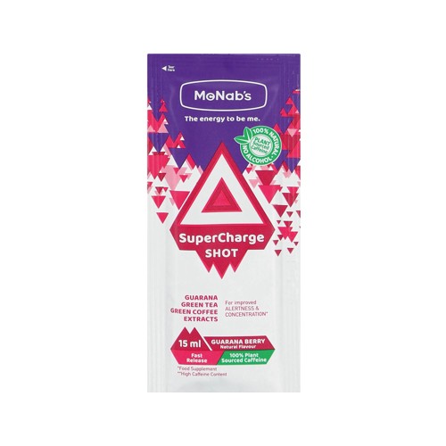 Mcnabs Supercharge Guarana Shot 15ml