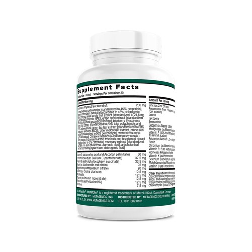 Metagenics Phytomulti Multivitamin 30 Tablets