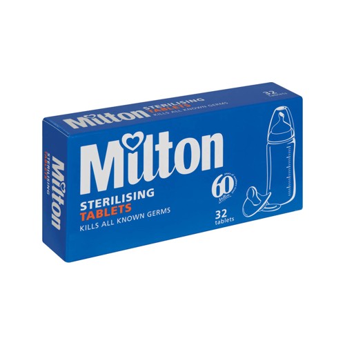 milton sterilising tablets 32s