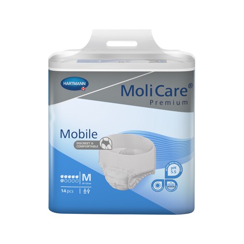 molicare prem mobile 6 drop medium 14s