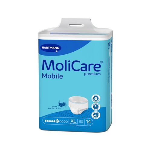molicare prem mobile 6 drop xlarge 14s