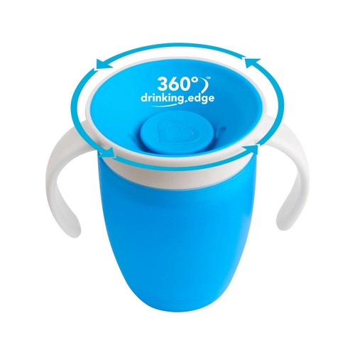 munchkin miracle 360 trainer cup 207ml blue