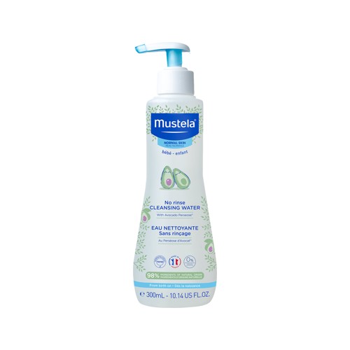 mustela no rinse cleansing water 300ml