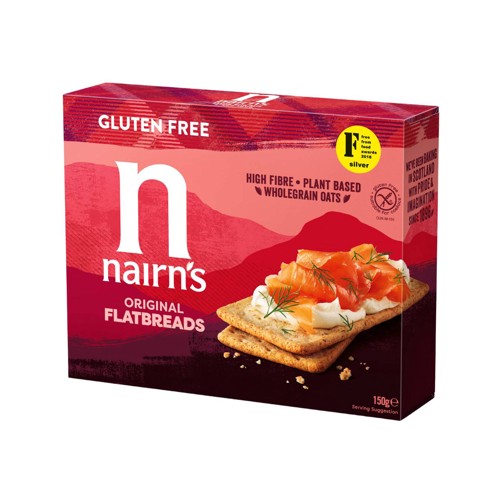 Nairns Gluten Free Flatbreads Original 150g