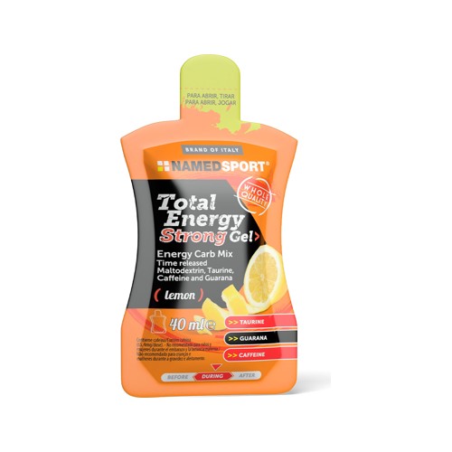 Named Total Energy Strong Gel Lemon 40ml