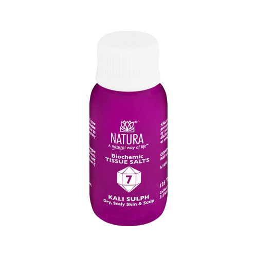 natura kali sulph 7 tissue salts 125 tabs