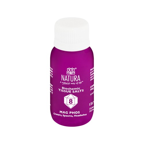 natura mag phos 8 tissue salts 125 tabs
