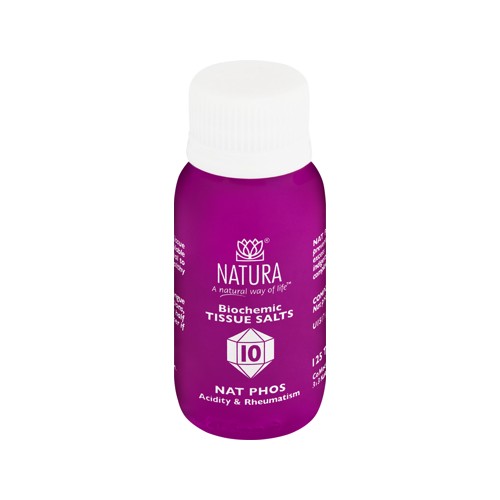 natura nat phos 10 tissue salts 125 tabs