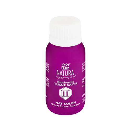natura nat sulph 11 tissue salts tablets 125s