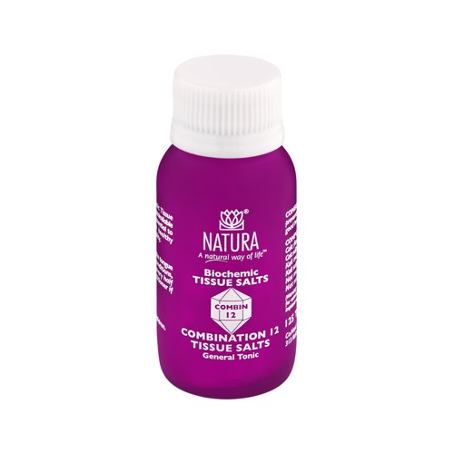 natura tissue salts combination 12 125 tabs