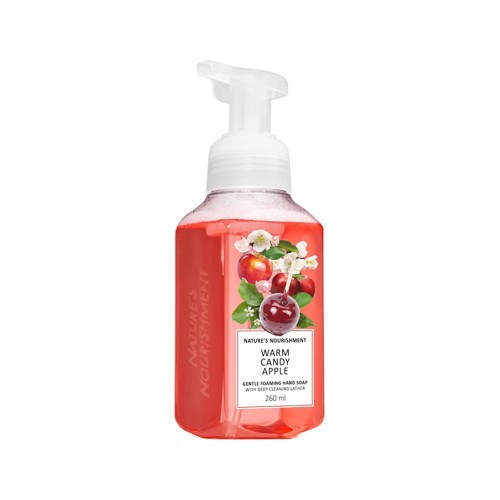 natures nourish foaming hand soap 260ml