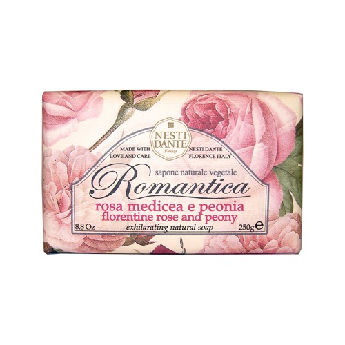 Nesti Dante Romanti Soap Bar 250g Rose and Peony