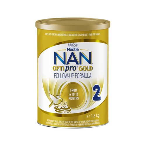 nestle nan optipro gold follow-up formula stage 2 - 18 kg