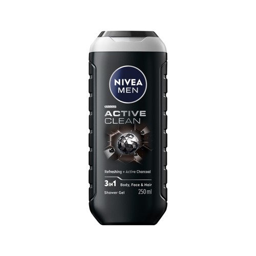 Nivea Men Active Clean Shower Gelbody Wash 250ml