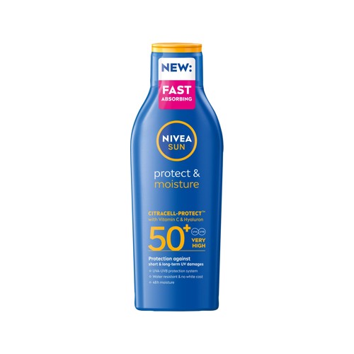 Nivea Sun Protect & Moisture Sun Lotion Spf50 Sunscreen 200ml