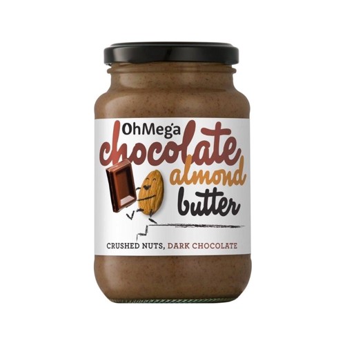Ohmega Almond Butter 400g Chocolate