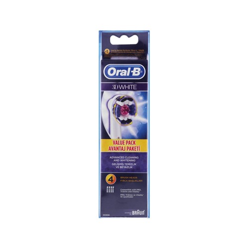 Oral B B Head Eb 18 - 4 3d White