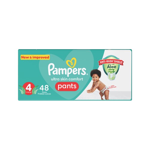 pampers active baby pants size 4 value pack 46s