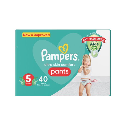 pampers active baby pants size 5 value pack 40s