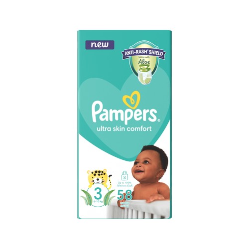 pampers active baby size 3 value pack 58s