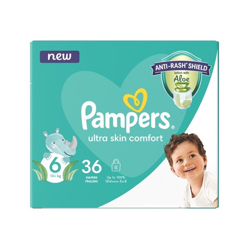 pampers active baby size 6 value pack 36s
