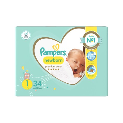 pampers premium care size 1 carry pack