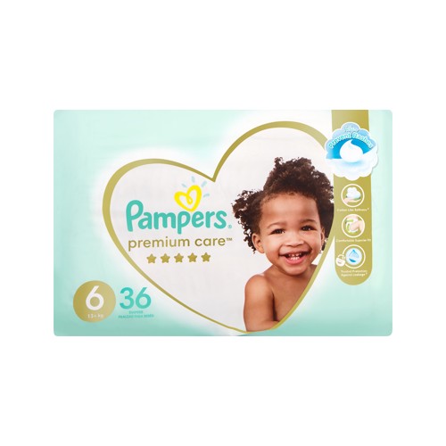 pampers premium care size 6 value pack - 36s