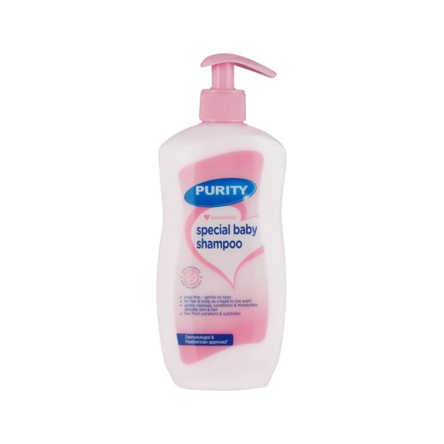 purity baby shampoo 500ml pump