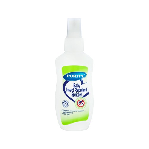 purity & elizabeth annes baby insect repellent spray 125ml