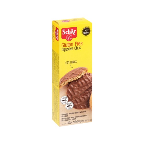 Schar Digestive Chocs 150g